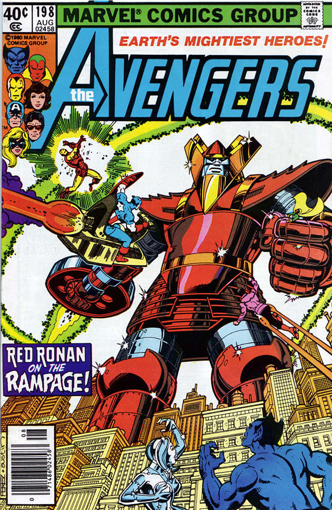 The Avengers #198 Newsstand Edition