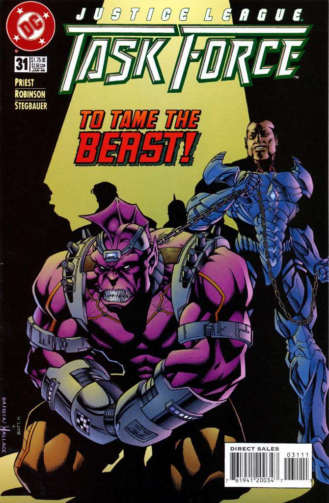 Justice League Task Force #31