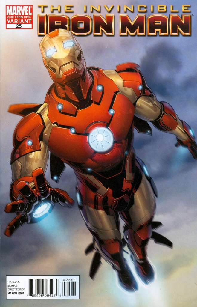 Invincible Iron Man #25  - 2nd printing