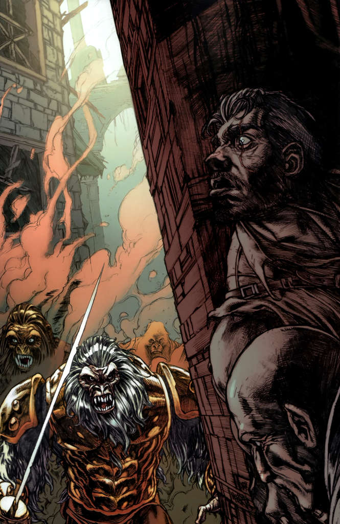 Planet of the Apes (5th Series) #11 Variation C