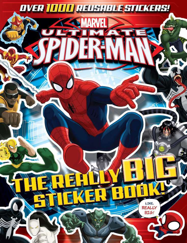 Ultimate Spider-Man The Really Big Sticker Book