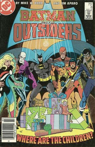 Batman and the Outsiders #8 Newsstand Edition
