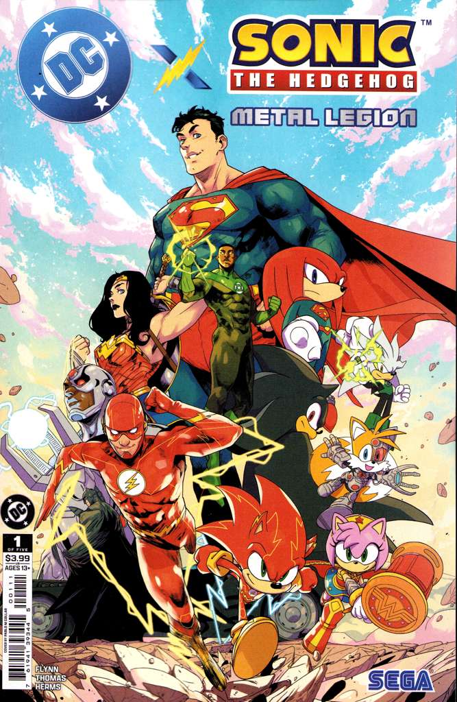 DC X Sonic the Hedgehog: Metal Legion
