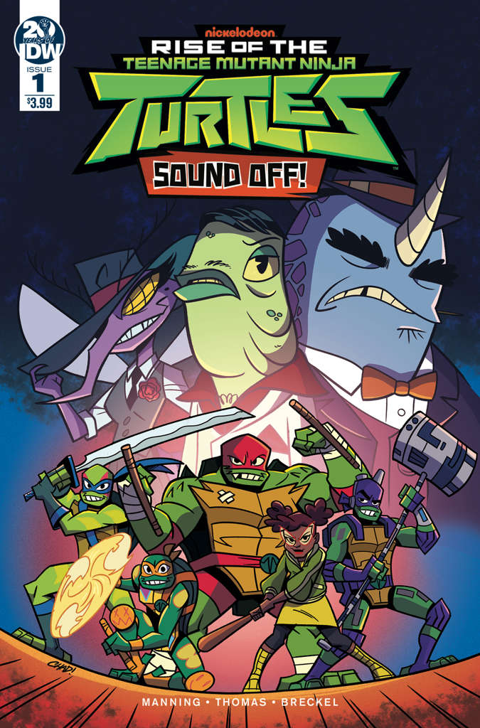 Rise of the TMNT: Sound Off! #1 Variation A