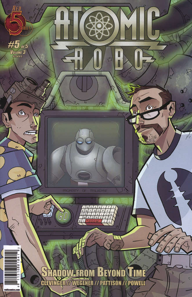 Atomic Robo and the Shadow From Beyond Time #5