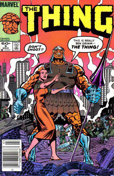 The Thing #9 Newsstand Edition