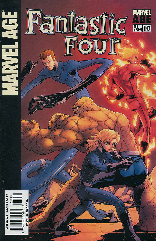 Marvel Age Fantastic Four #10