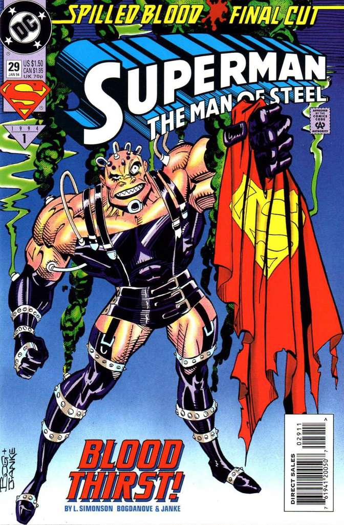 Superman: The Man of Steel #29