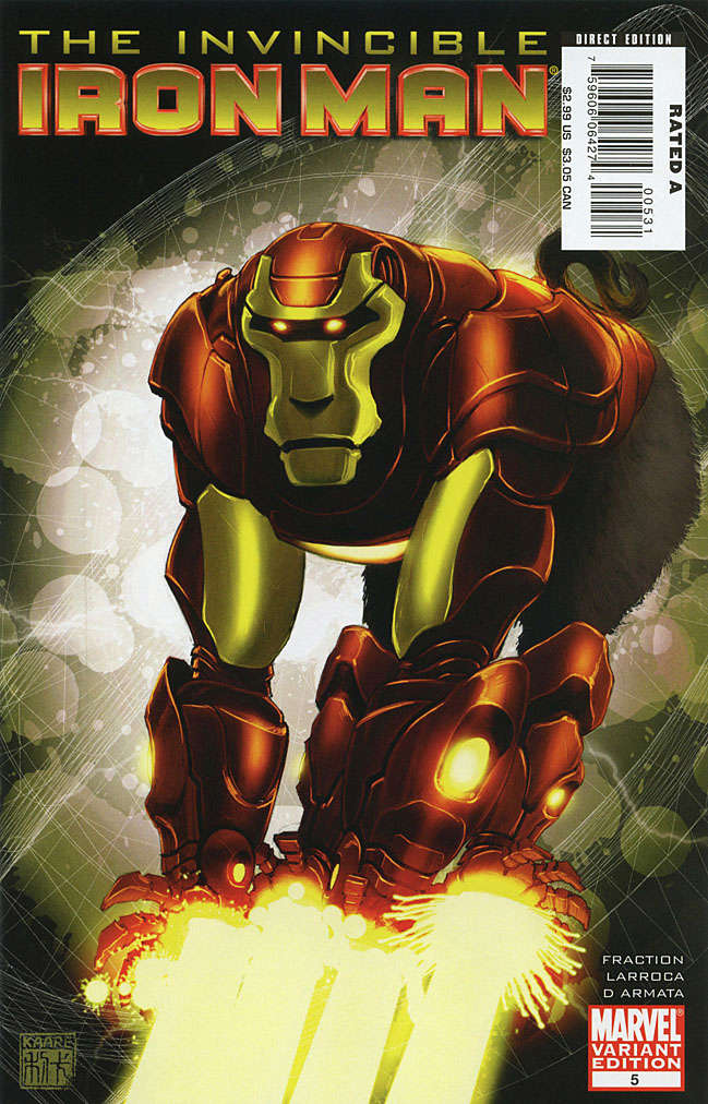 Invincible Iron Man #5 Variation B