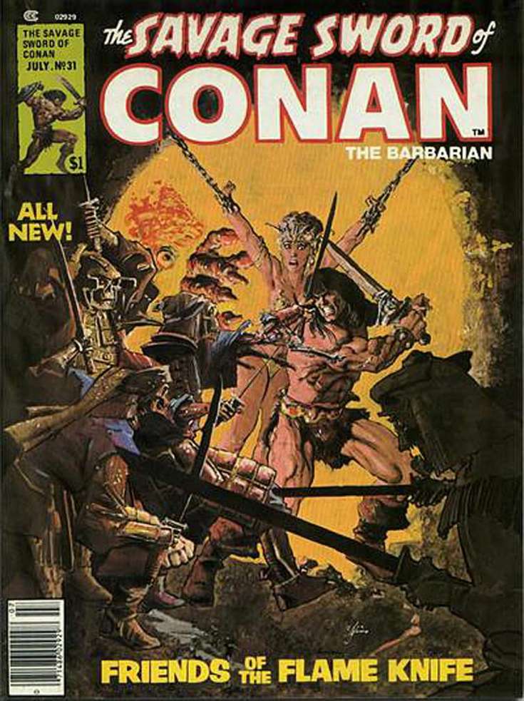 Savage Sword of Conan #31