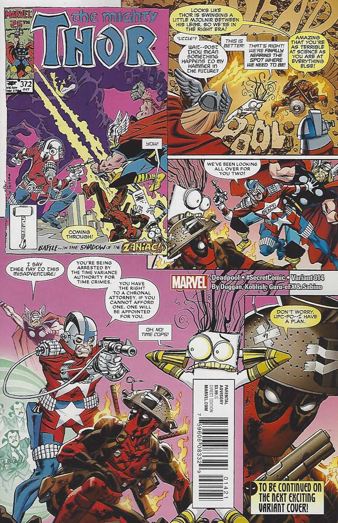 Deadpool (5th Series) #14 Variation A