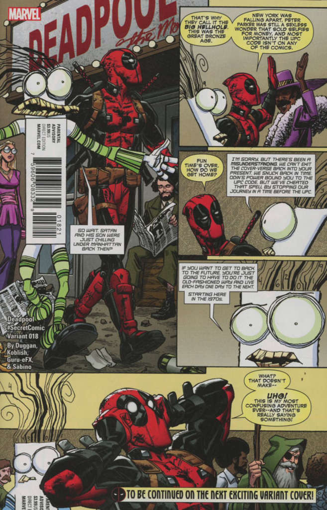 Deadpool (5th Series) #18 Variation A