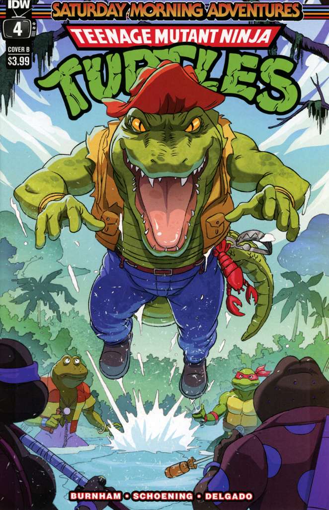 Teenage Mutant Ninja Turtles: Saturday Morning Adventures Continued #4 Variation B