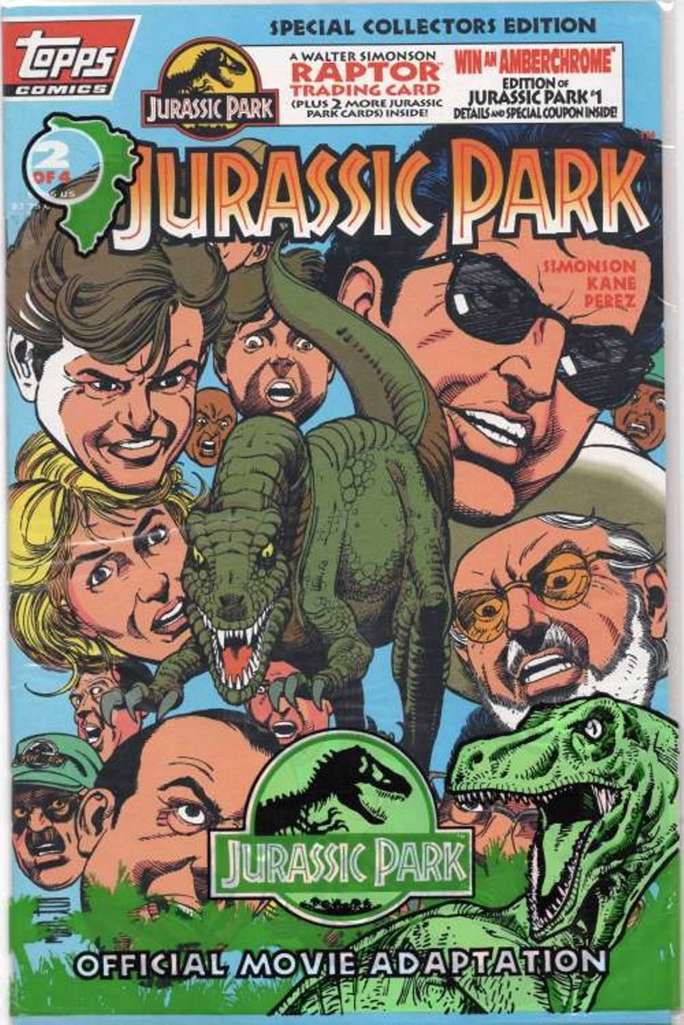 Jurassic Park #2 Direct Market Edition