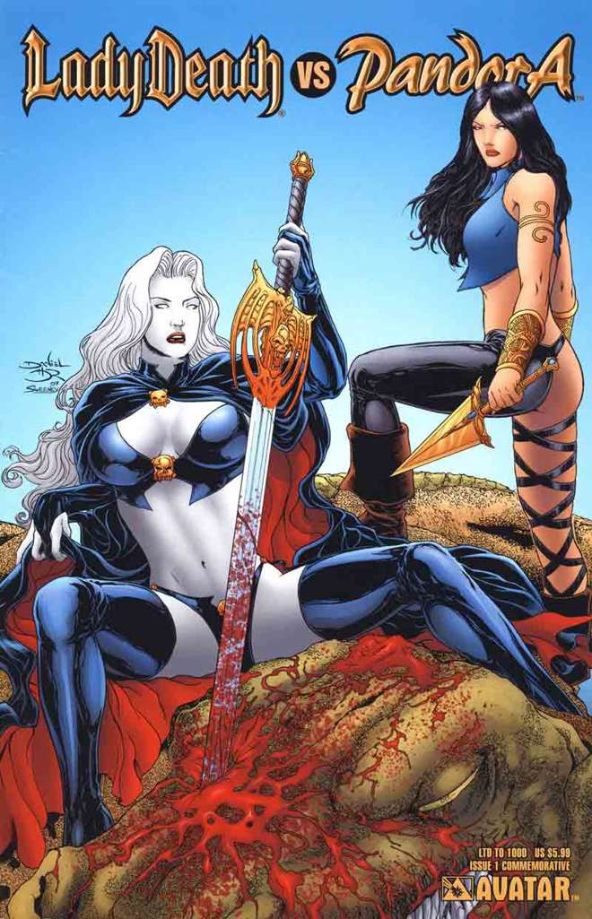 Lady Death vs Pandora #1 Variation H