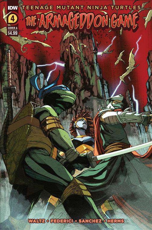 TMNT: The Armageddon Game #4 Variation A
