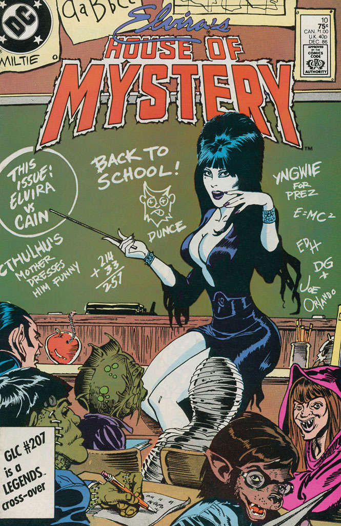 Elvira’s House of Mystery #10
