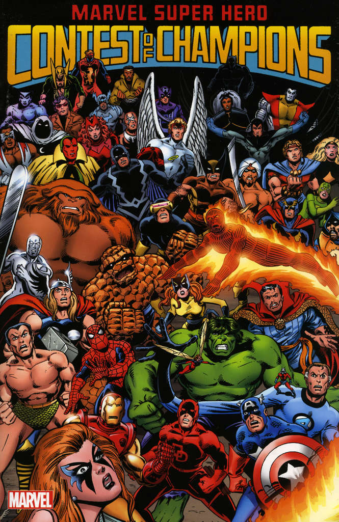 Marvel Super Hero Contest of Champions Book #1  - 2nd printing