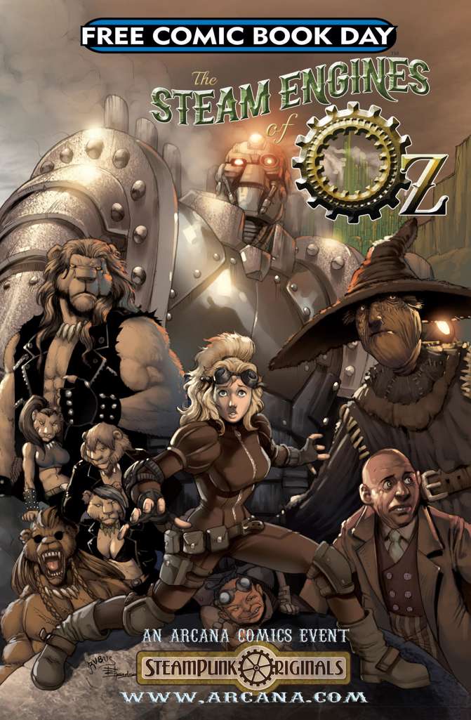 Arcana Studio Presents The Steam Engines of Oz