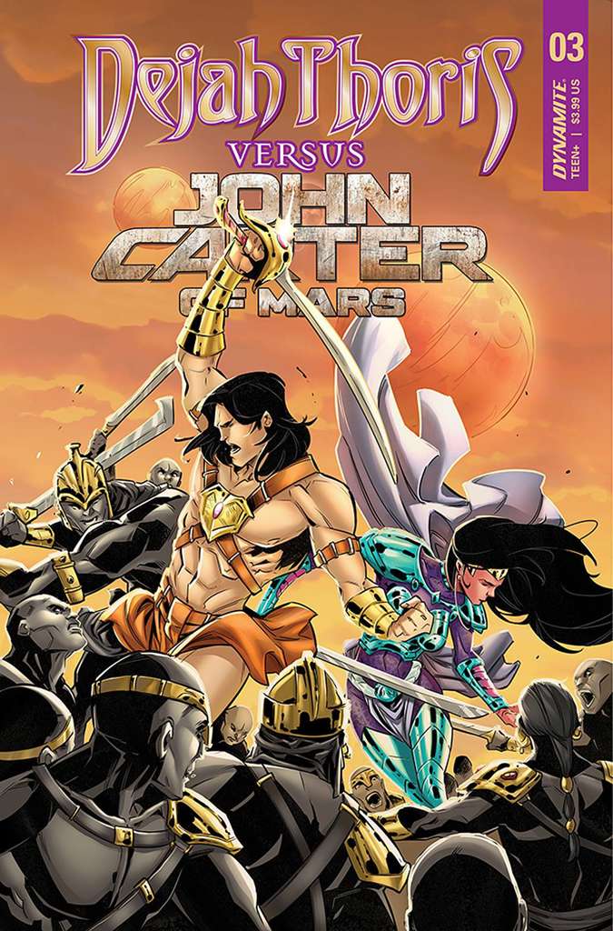 Dejah Thoris Versus John Carter of Mars #3 Variation C