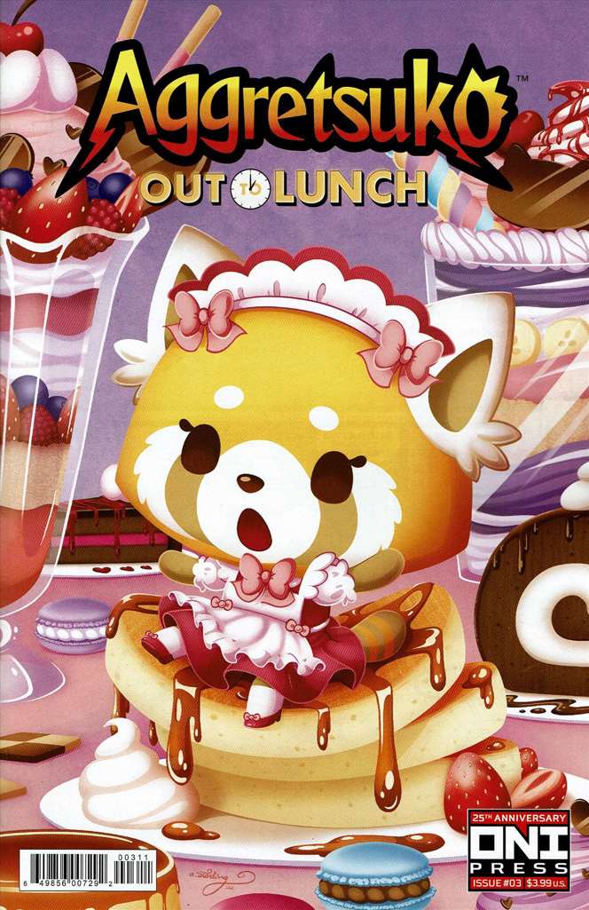 Aggretsuko: Out to Lunch #3 Variation A