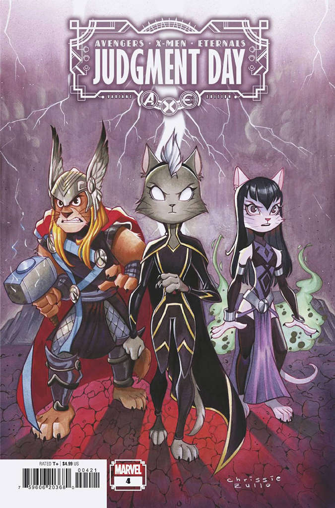 A.X.E.: Judgment Day #4 Variation A