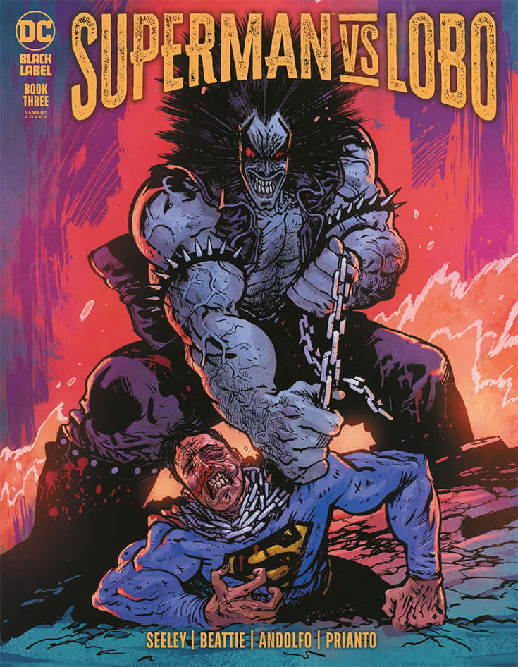 Superman vs. Lobo #3 Variation A