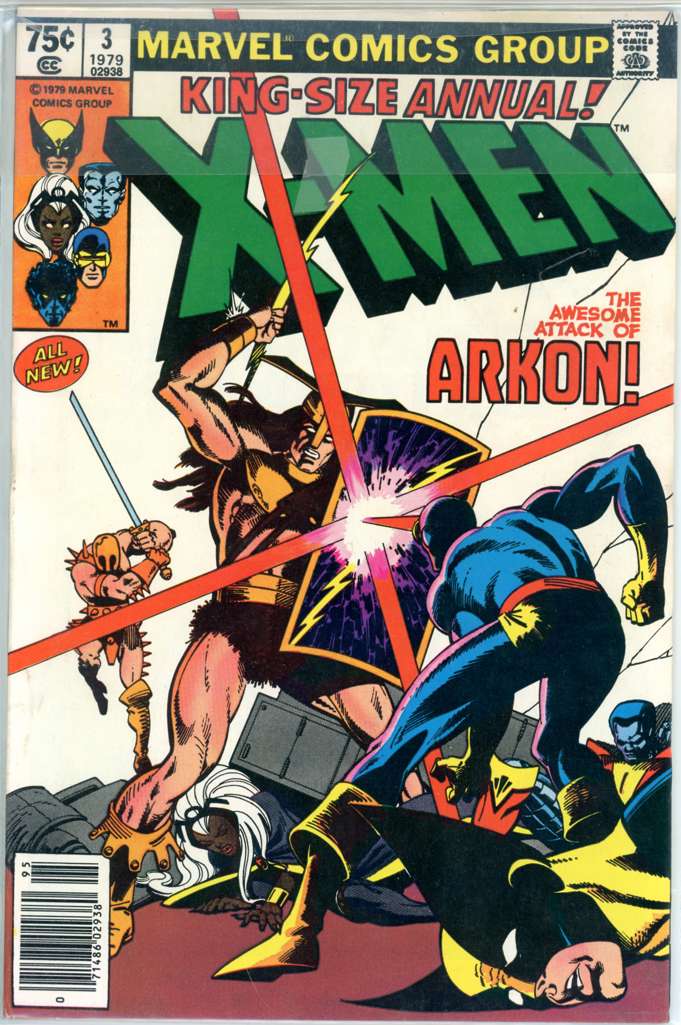 The Uncanny X-Men Annual #3 Newsstand Edition