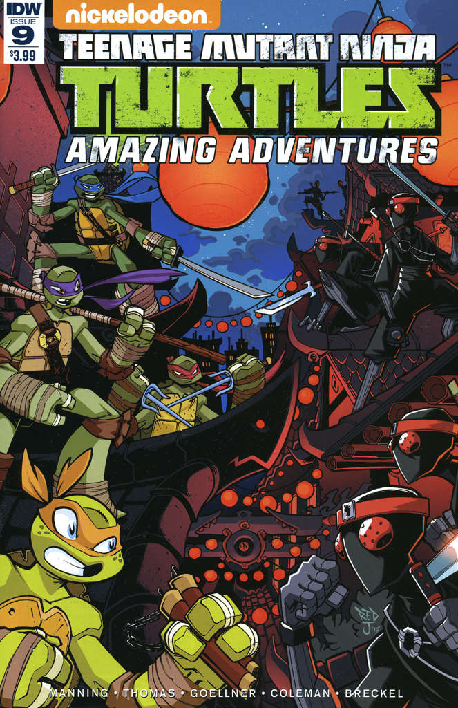 Teenage Mutant Ninja Turtles: Amazing Adventures #9