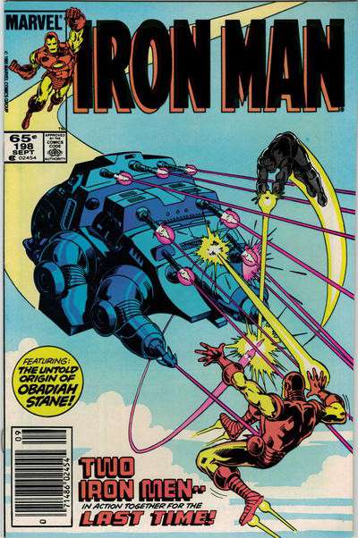 Iron Man (1st Series) #198 Newsstand Edition