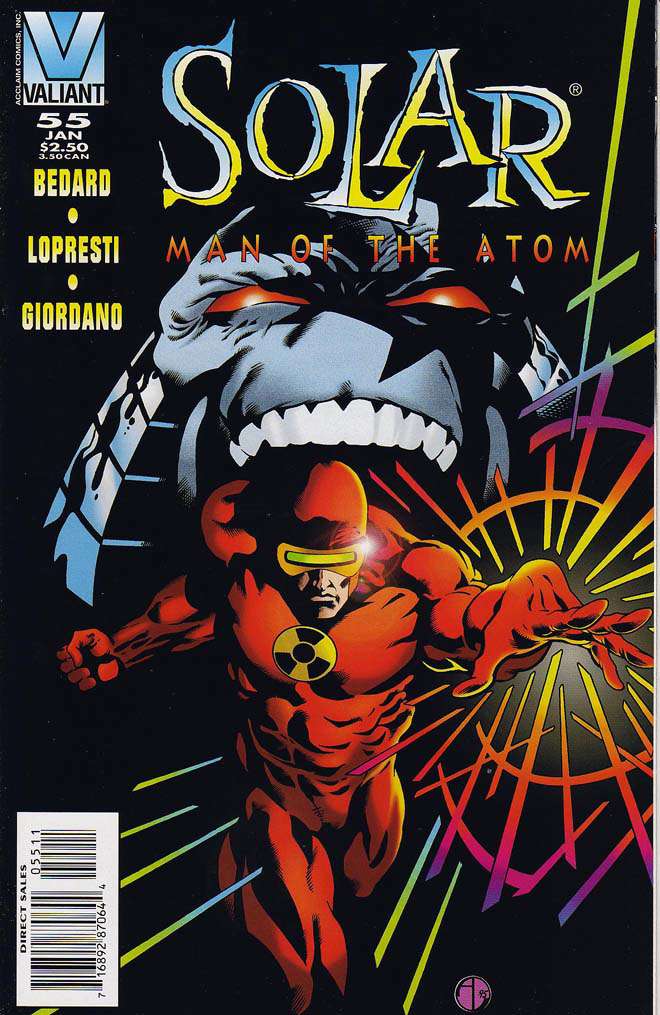Solar, Man of the Atom #55