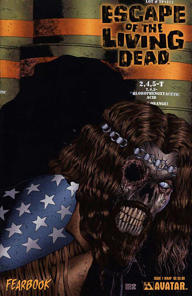 Escape of the Living Dead Fearbook #1 Variation A