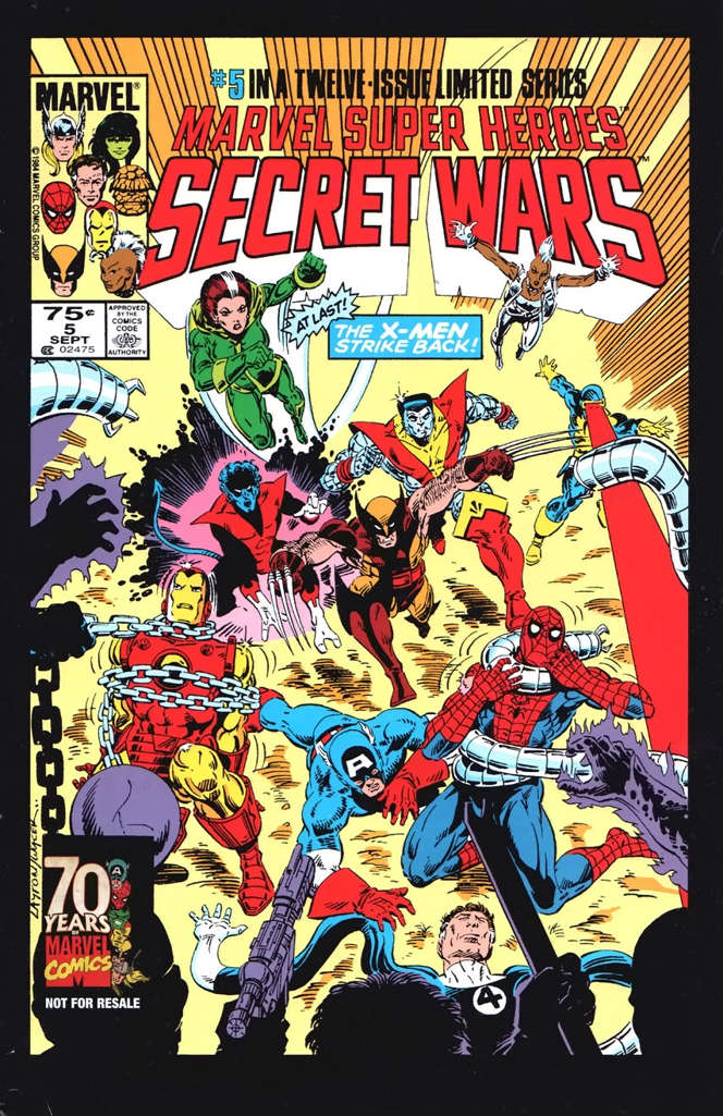 Marvel Super Heroes Secret Wars #5  - 2nd printing