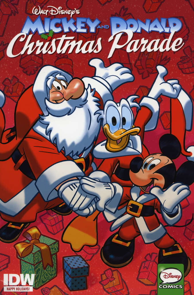 Mickey &amp; Donald Christmas Parade