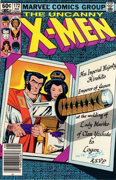 The Uncanny X-Men #172 Newsstand Edition