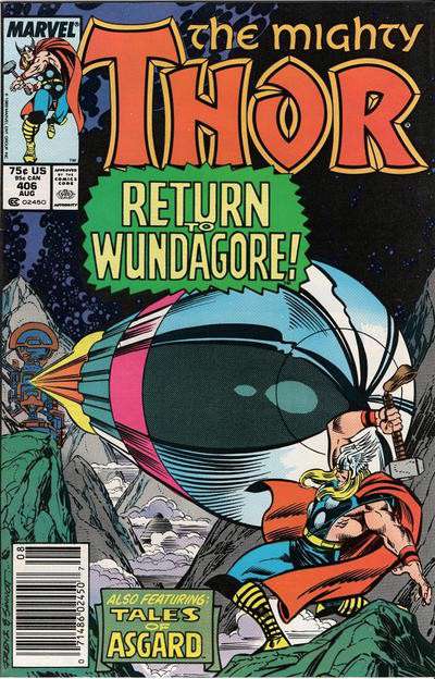 Thor #406 Newsstand Edition
