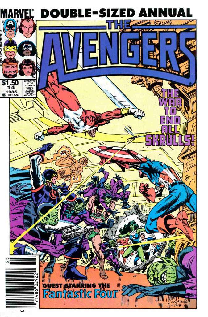 The Avengers Annual #14 Newsstand Edition