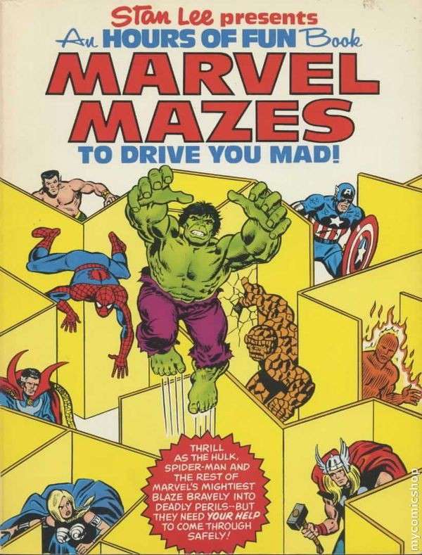 Marvel Mazes to Drive You Mad! Book #1