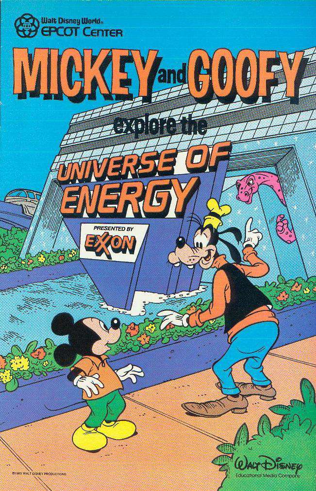 Mickey and Goofy explore the Universe Of Energy