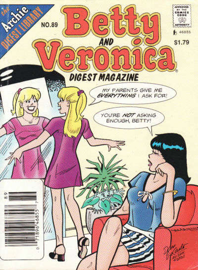 Betty and Veronica Digest Magazine #89