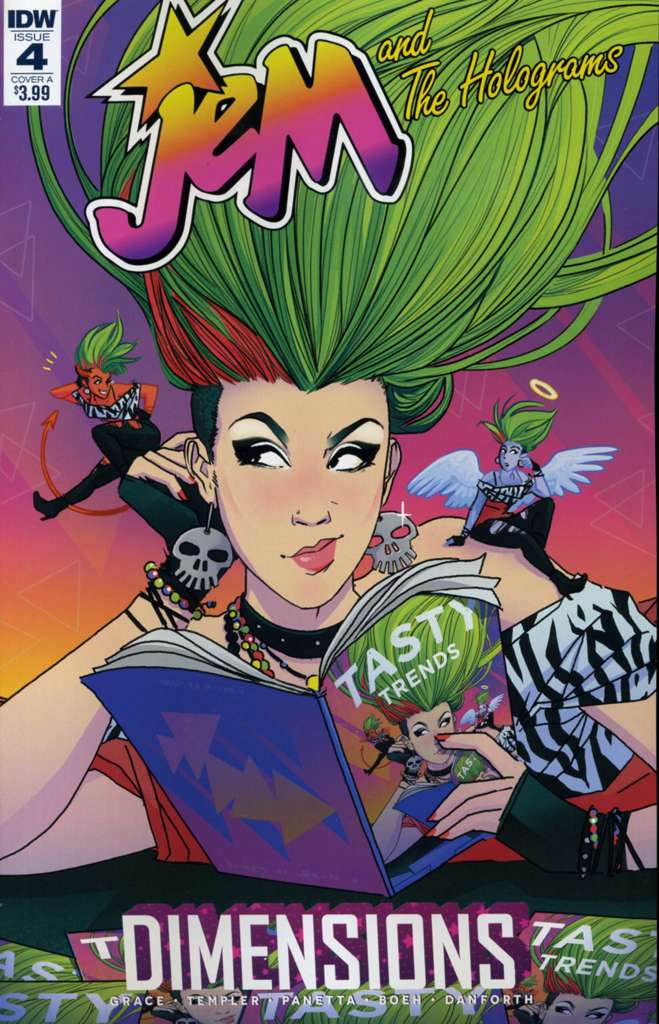 Jem and the Holograms: Dimensions #4 Variation A