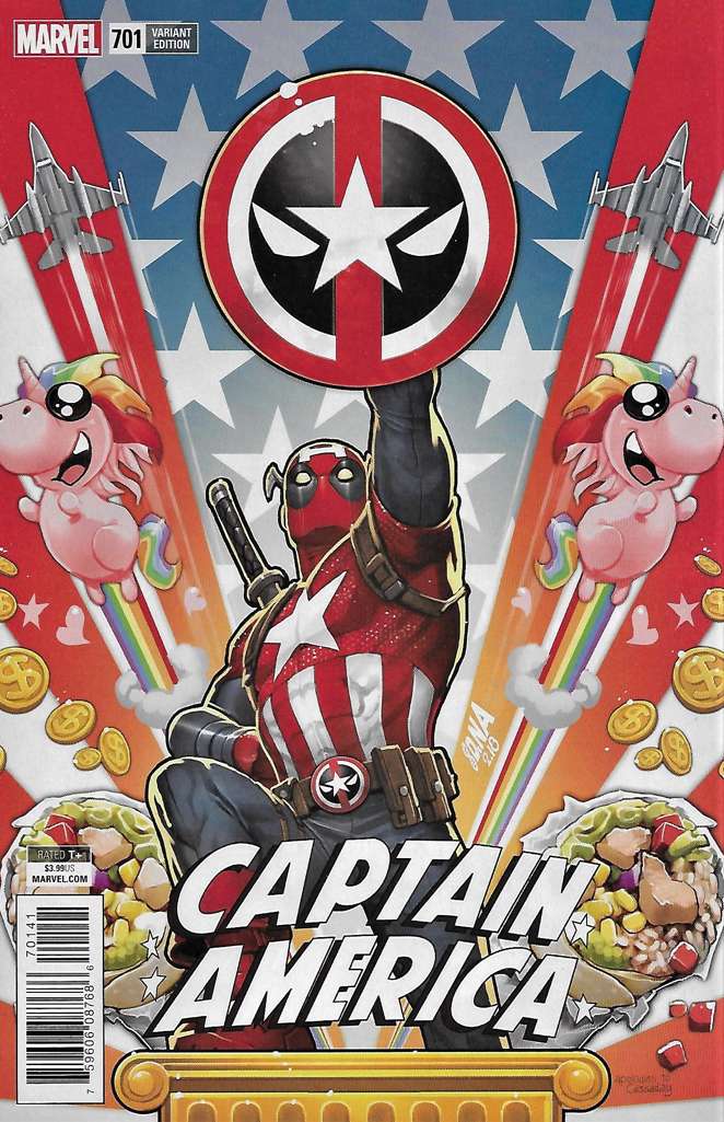 Captain America (1st Series) #701 Variation B
