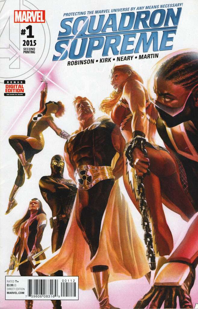 Squadron Supreme (4th Series) #1  - 2nd printing