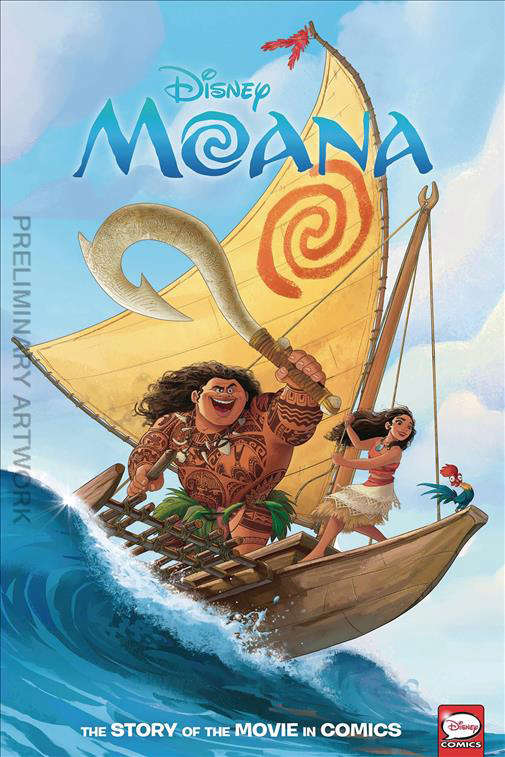 Disney Moana: The Story of the Movie in Comics