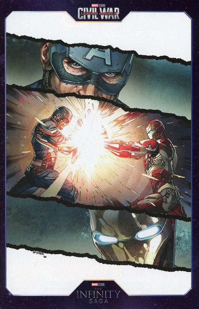Captain America: Cold War Alpha #1 Variation E