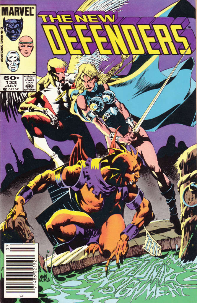 The Defenders #133 Newsstand Edition