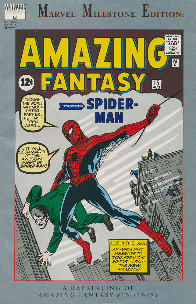 Marvel Milestone Edition: Amazing Fantasy #15