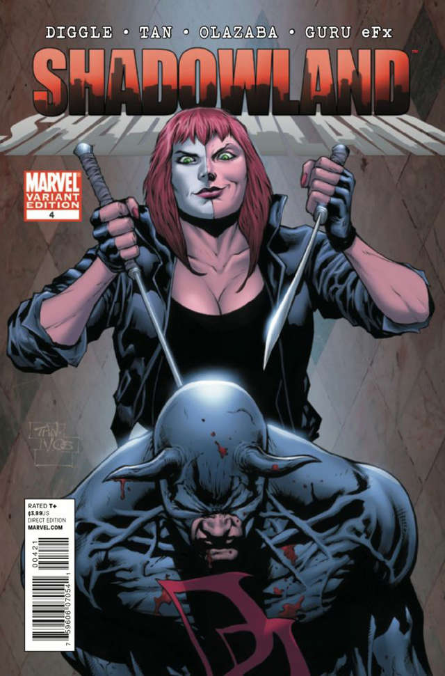 Shadowland (Marvel) #4 Variation A
