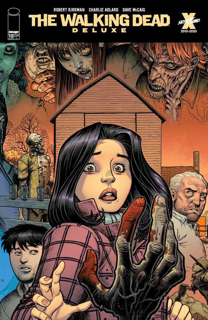 The Walking Dead Deluxe #10 Variation C