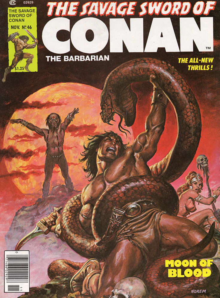 Savage Sword of Conan #46